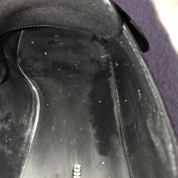 ALEXANDER WANG “Dillon” Twist Lock Leather Platform Creeper Black Gloss Leather - Picture 11 of 14